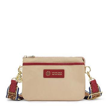 Kipling Riri Divat Crossbody Táska Bézs | HU 1218WN